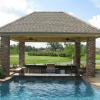 Sunken Outdoor Kitchen